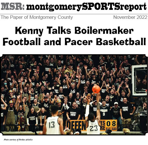 A poster on the Montgomery sports report November 2022