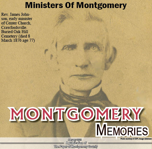 A poster on Ministers of Montgomery January 2023 memories