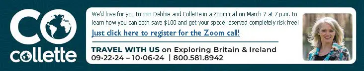 Collette Travel Banner with Zoom Link